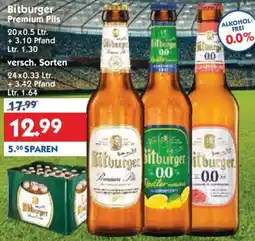 Hol'ab Getränkemarkt Bitburger Premium Pils Angebot