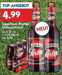 Hol'ab Getränkemarkt Lausitzer Porter Erdbeer/Kirsch Angebot