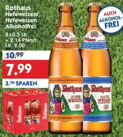 Hol'ab Getränkemarkt Rothaus Hefeweizen/ Hefeweizen Alkoholfrei Angebot