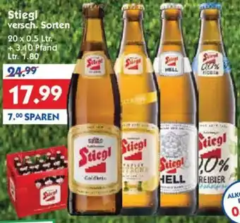 Hol'ab Getränkemarkt Stiegl Angebot
