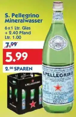 Hol'ab Getränkemarkt S. Pellegrino Mineralwasser Angebot