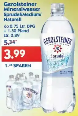 Hol'ab Getränkemarkt Gerolsteiner Mineralwasser Angebot