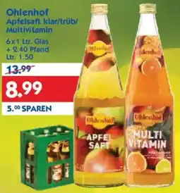 Hol'ab Getränkemarkt Ohlenhof Apfelsaft klar/trüb/ Multivitamin Angebot