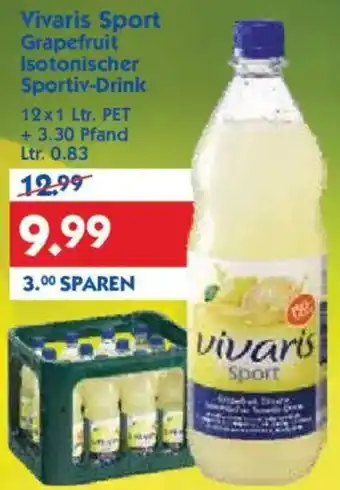Hol'ab Getränkemarkt Vivaris Sport Grapefruit Isotonischer Sportiv-Drink Angebot