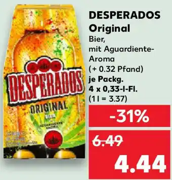Kaufland DESPERADOS Original Angebot