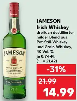 Kaufland JAMESON Irish Whiskey Angebot