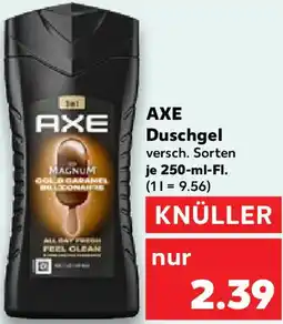 Kaufland AXE Duschgel Angebot