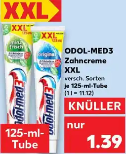 Kaufland ODOL-MED3 Zahncreme XXL Angebot