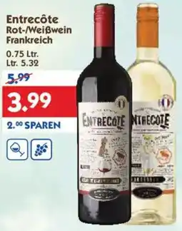 Hol'ab Getränkemarkt Entrecôte Rot-/Weißwein Frankreich Angebot