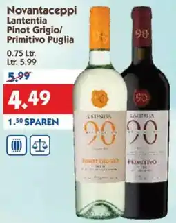 Hol'ab Getränkemarkt Novantaceppi Lantentia Angebot