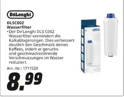 MediaMarkt Delonghi dlsc002 wasserfilter Angebot