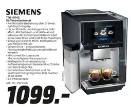 MediaMarkt Siemens tq713d03 kaffeevollautomat Angebot