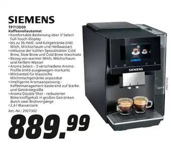 MediaMarkt Siemens tp713d09 kaffeevollautomat Angebot