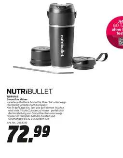 MediaMarkt Nutribullet nbp016b smoothie maker Angebot