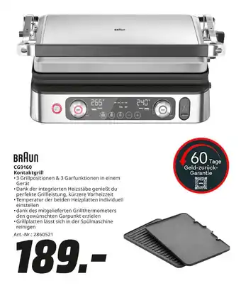 MediaMarkt Cg9160 kontaktgrill Angebot