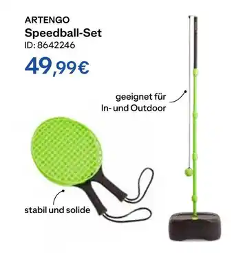Decathlon Artengo speedball-set Angebot