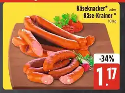 Edeka Xpress Käseknacker oder käse-krainer Angebot