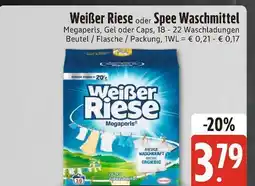 Edeka Xpress Weiße riese oder spee weiße riese oder spee waschmittel Angebot