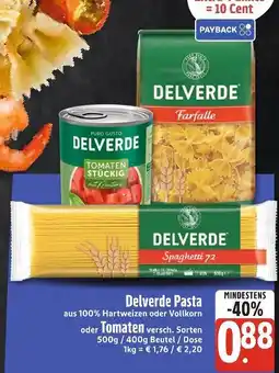 Edeka Xpress Delverde pasta oder tomaten Angebot