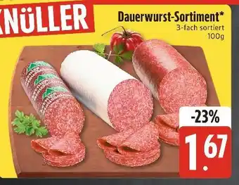 Edeka Xpress Dauerwurst-sortiment Angebot