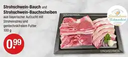 V Markt Strohschwein schmankerl strohschwein-bauch und strohschwein-bauchscheiben Angebot