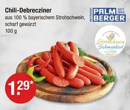 V Markt Palmberger chili-debrecziner Angebot