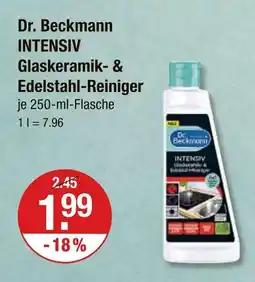 V Markt Dr. beckmann intensiv glaskeramik- & edelstahl-reiniger Angebot