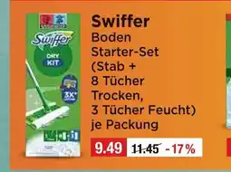 V Markt Swiffer boden starter-set Angebot