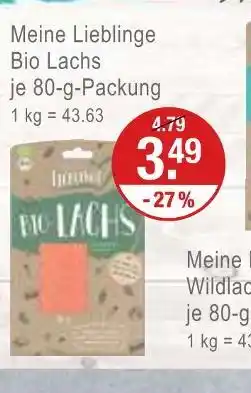 V Markt Meine lieblinge bio lachs Angebot