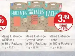 V Markt Meine lieblinge wildlachs Angebot