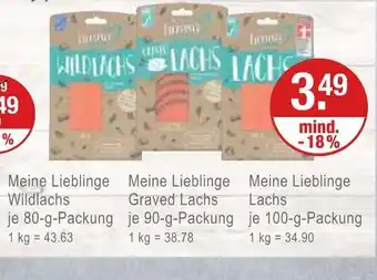 V Markt Meine lieblinge wildlachs Angebot