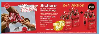 V Markt Coca cola, fanta, sprite oder mezzo mix Angebot