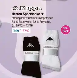 V Markt Kappa herren sportsocke Angebot