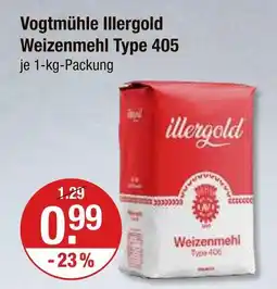 V Markt Illergold weizenmehl type 405 Angebot