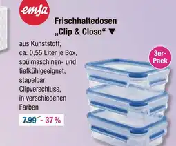 V Markt Emsa frischhaltedosen „clip & close“ Angebot