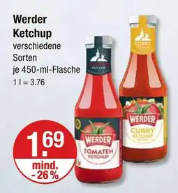 V Markt Werder tomaten ketchup Angebot
