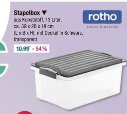 V Markt Rotho stapelbox Angebot