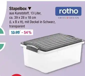 V Markt Rotho stapelbox Angebot