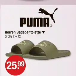 V Markt Puma herren badepantoletten Angebot