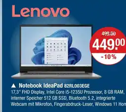 V Markt Lenovo notebook ideapad Angebot