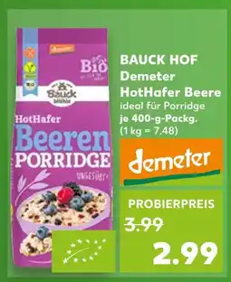 Kaufland Bauck hof demeter hothafer beere Angebot