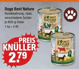 V Markt Dogs best nature je 800-g-dose Angebot