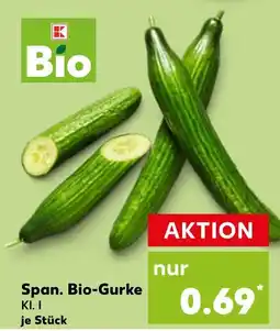 Kaufland Bio span. bio-gurke Angebot