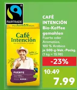 Kaufland Café intención café intención Angebot