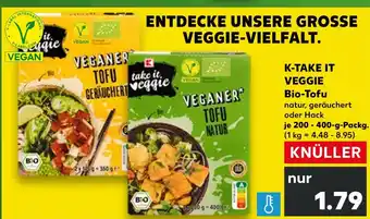 Kaufland K-take it veggie bio-tofu Angebot