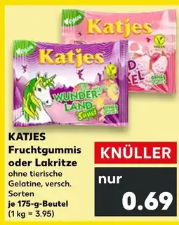 Kaufland Katjes fruchtgummis Angebot