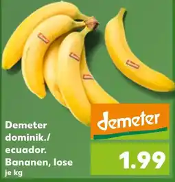 Kaufland Demeter bananen Angebot