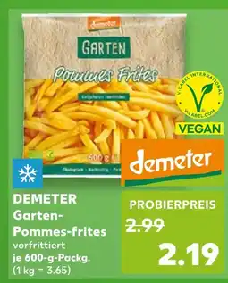 Kaufland Demeter garten-pommes-frites Angebot