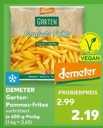 Kaufland Demeter garten-pommes-frites Angebot