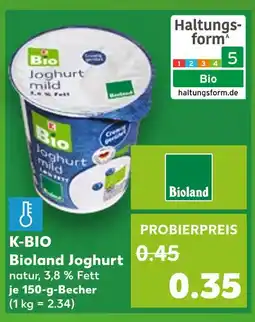 Kaufland Bioland joghurt mild Angebot